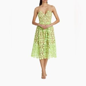 Self portrait Gupure  lace dress.